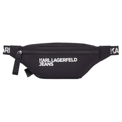 KARL LAGERFELD JEANS, Hombre, Denim, Pierna Cónica, Pantalones, Azul Oscuro Ácido, One size