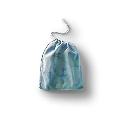 Bonamaison Imprimé Sacs de Coton avec Cordon, Sac D'Épicerie, Sac À Provisions, Réutilisables, Écologique, Pliable, Taille: 40x50 Cm