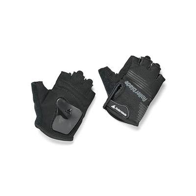 Rollerblade Skate Gear Gloves - Guantes para Patines en línea para Hombre y Mujer, Unisex, Color Negro, L