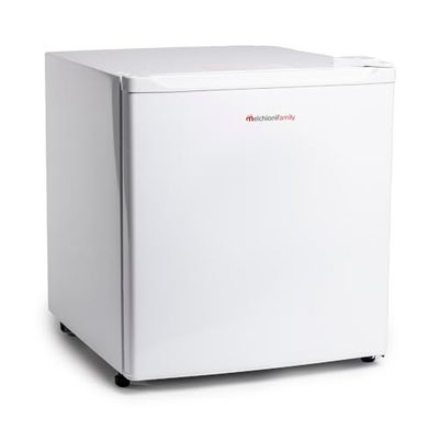 Melchioni Family | Mini Réfrigérateur avec Compresseur Modèle ICEBERG 47, Capacité Totale 46 Litres, avec Compartiment Extra Froid et Température Réglable, Classe F (ex classe A+), Couleur Blanc
