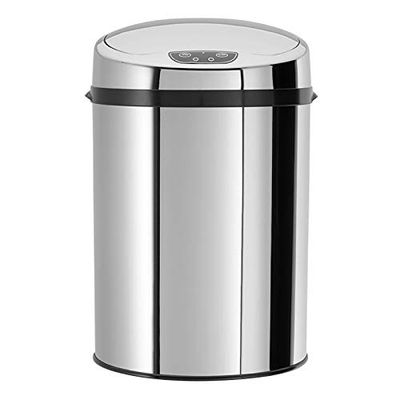 Echtwerk Escritório/casa de banho/cosméticos Liras, sensor de movimento por infravermelhos, sem contacto, corpo em aço inoxidável, INOX, pequeno