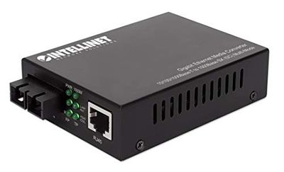 Intellinet Gigabit Media Converter SC Multimode 550m Auto