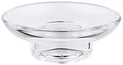 GROHE Coupelle en Verre, Porte-Savon pour Salle de Bain, Convient aux Supports Start et Start Cube, 41182000