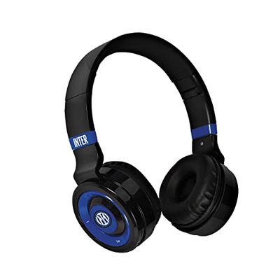 Inter - Cuffie Senza Filo Cuffie Wireless Over-Ear, Cuffie Bluetooth Senza Fili Pieghevoli, Cuffie con Microfono Incorporato, HiFi Stereo, Micro SD Slot, FM Radio per iPhone/Android/Viaggio/PC
