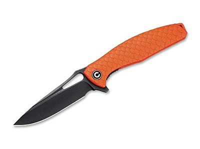 WE Knife Wyvern Orange Dark SW Zakmes voor volwassenen, 20,1 cm