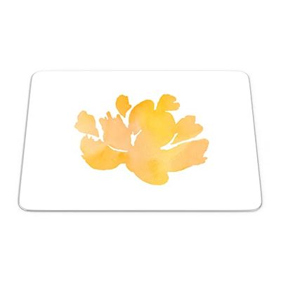 Bonamaison, Tappetino per il mouse rettangolare con stampa digitale, antiscivolo, per ufficio e casa, dimensioni: 22 x 18 cm