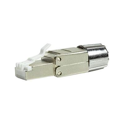 Logilink MP0080 EconLine MP0080-Conector RJ45 (Cat. 8.1), Gris