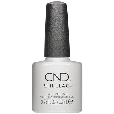 CND Shellac Pearlwind N° 488 Vernis gel CND Blanc nacré