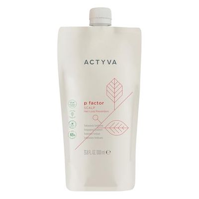 Actyva - P Factor Scalp, Trattamento per Capelli Rigenerante e Lenitivo con Olio di Mandorle e Aloe Vera - 1000 ml