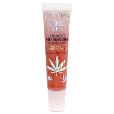 PACIFICA,0.43 Fl Oz,Vanilla Orange Highest gloss hemp infused from chronic shine lip gloss balm