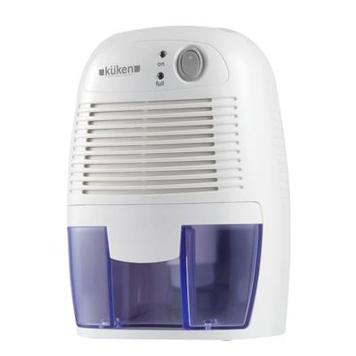 Luchtontvochtiger 23 W, effectief voor het verwijderen van 250 ml vocht per dag. Ideaal voor kleine ruimtes, verbetert de luchtkwaliteit en voorkomt schimmelvorming. Compact en stil.