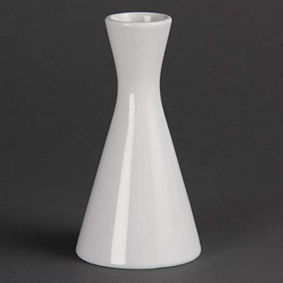 Olympia CB701 jarrón de Porcelana (Pack de 6)