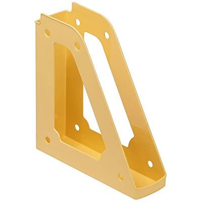 Porte-revues porte-brochures Folio jaune pastel ECO