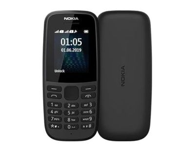 Nokia 105 Telefono Cellulare Nero Marca