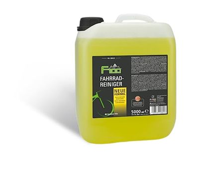 Dr. Wack - F100 środek do czyszczenia rowerów – nowa formuła 5 l I Premium czyszczenie całego roweru I opakowanie uzupełniające I kanister I wysokiej jakości pielęgnacja roweru