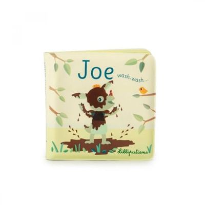 LILLIPUTIENS - Libro de baño mágico Interactivo - Joe el Dragón y Sus Aventuras acuáticas - Juguete Educativo y Divertido para bebés - Regalo Ideal - Descubrimiento y Despertar - 83458
