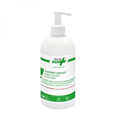 SANITY GRE Mydło Ręce HIGIENIZANE Sanity Green 500 ML, Standardowy, Pojedynczy