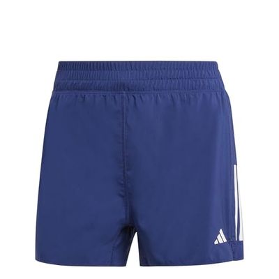 adidas Female Own The Run - Pantaloncini da Corsa, XL, 7,6 cm, Colore: Blu Scuro