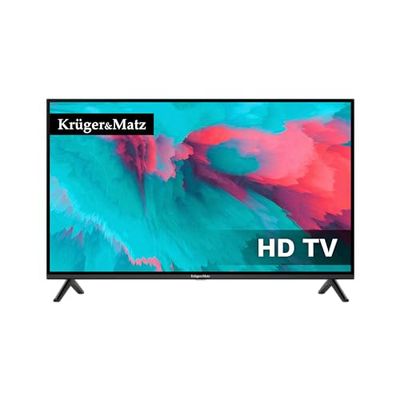Kruger&Matz Telewizor 32" KM0232-T5 1366x768 px HD DVB-T2 H.265 HEVC Podświetlenie D-LED Odświeżanie 60 Hz