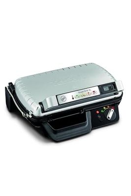 Tefal SuperGrill XL GC461B Parrilla Mesa Eléctrico Negro, Metálico 2400W - Barbacoa (2400 W, Parrilla, Eléctrico, 718 cm², 2 año(s), 350 x 205 mm)