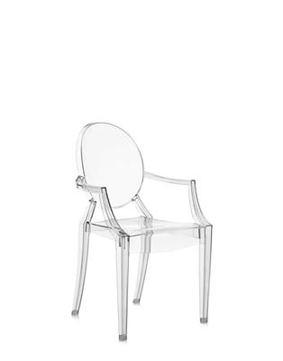 Kartell Lou Ghost Cadeira, policarbonato, vidro, 37 x 63 x 39 cm, 1 unidade