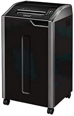 Fellowes 4698001 Distruggidocumenti 425Ci, a Frammento, Nero