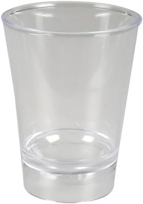 Abena Gastro Plastic Dessert Pots | Pack of 50 | 60ml Dessert Cups | Plastic Bowls for Parties | Nibble Bowls | Jelly Pots | Cheesecake Pots | Grazing Table Accessories