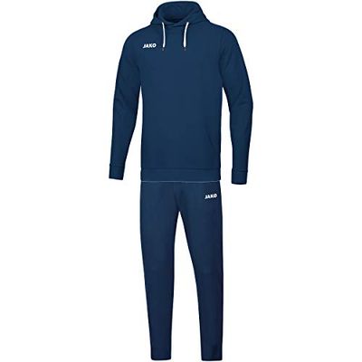 JAKO M9465 - Tuta da jogging da uomo, con cappuccio, taglia M, colore: Blu marino
