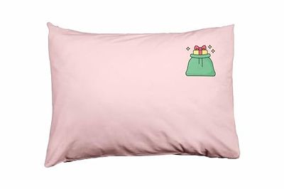 Bona Basics, Funda de cojín Decorativa, decoración del hogar, para sofá, cafetería, Tamaño: 50x35 cm, Color: Rosa Claro