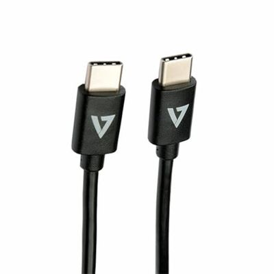 V7 USB-C 2.0-kabel, 480 MB, 2 m, zwart