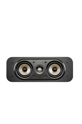 Polk Audio Signature Elite ES30 Enceinte Centrale Hi-Res, Compatible Dolby Atmos/DTS:X - Noir