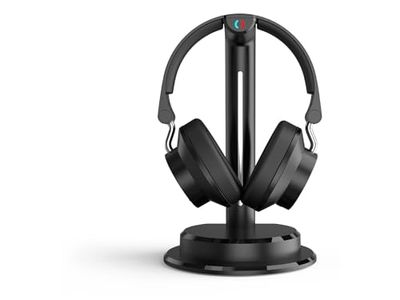 Cuffie TV/HiFi Wireless - OPUS R Confortevole, miglioramento dell'intelligibilità delle voci per anziani, docking station e ricarica, autonomia 35 ore e portata di 30 m