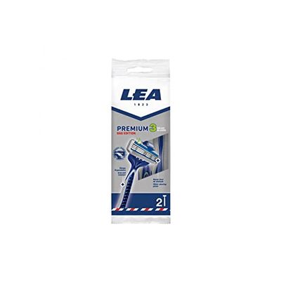 Lea Brand Personal Hygiene - Men's Disposable Razor, Premium-3 Disposable Razor