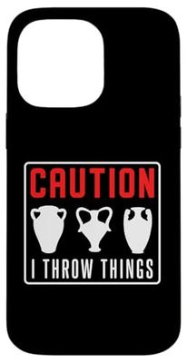 Pottery Clay Throwing Design Case for iPhone 14 Pro Max