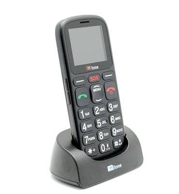 TTfone TT100 mobiele telefoon voor senioren met grote knop