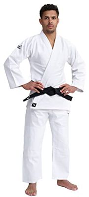 IPPONGEAR Basic 2 Kimono Judo Unisex-Youth, Blanc, 140