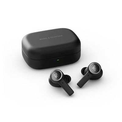 Bang & Olufsen Beoplay EX - Auriculares Inalámbricos Bluetooth In-Ear con Cancelación de Ruido y 6 Micrófonos, Hasta 20 Horas de Autonomía, Caja de Carga y Cable USB-C, Antracita negra