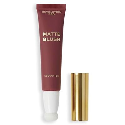 Makeup Revolution, Revolution Pro, Iconic Matte Cream Blush Wand, Seduction Berry, Available in 3 shades