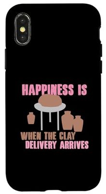 Clay Delivery Pottery Design For A Potter Case for iPhone X/XS