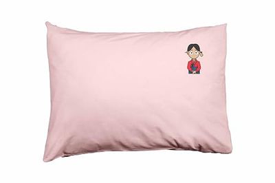 Bona Basics, Decoratieve kussenhoes, Huisdecoratie, voor bank, cafetaria, Afmeting: 50x35 cm, Kleur: Lichtroze