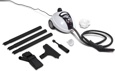 Feider – Limpiador de vapor – 1300 W 1,5 bar Potencia 1300 W, precalentamiento 20 s, pisos todos los tipos, LED, caudal 28 g/min, presión 1,5 bar, cable 5 m, depósito 0,450 L, extraíble – FHBV1300