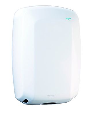 ALL CARE 12380 Mediclinics MACHFLOW M09A Asciugamani ad Aria Calda Automatico con Sensore - Montaggio a parete - Bianco