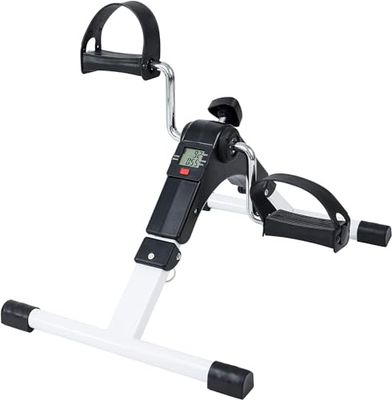 TechFit PED2-pedaaltrainer, mini-hometrainer voor thuis en op kantoor, lichte trainingsmachine voor armen en benen, met lcd-display, geschikt voor ontspanning en lichte training