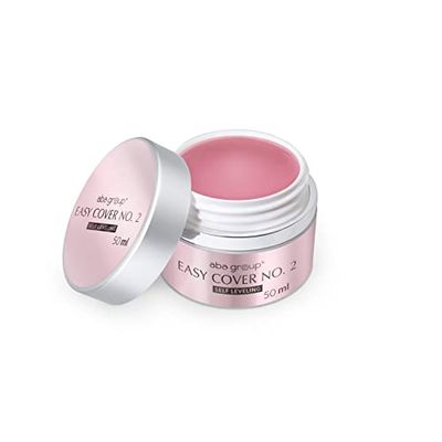 Easy Cover Self Leveling Gel ABA GROUP 50 ml – Gel de construcción autonivelante, gel de uñas, gel UV, LED para uñas, diseño de uñas, camuflaje, gel de construcción para uñas de gel, gel sellador para