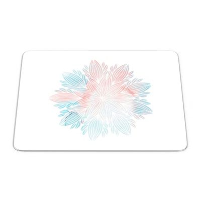 Bonamaison, Rectangle Pop Art Digital Printed Mouse Pad, Non-Slip Base, for Office and Home, Size: 22 x 18 cm