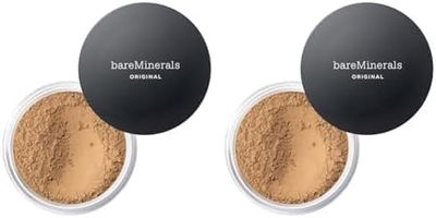 Bare Escentuals Original Foundation SPF 15 - Golden Tan (W30) by bareMinerals for Women - 0.28 oz Foundation, I0013718 (Pack of 2)
