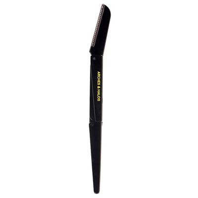 Arches & Halos Rasoir Tri-Fold - Enlève les poils indésirables et dessine les sourcils avec précision - Adoucit la peau sans l'irriter - Testé par des ophtalmologues et des dermatologues - 2 pc