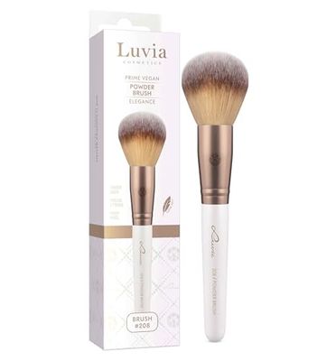 Luvia Cosmetics Powder Brush, Powder Make-Up Brush, Vegan Cosmetic Brush, 208 // Powder Brush - Elegance
