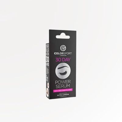 COLORSPORT Power Serum | Growth Serum for Longer, Fuller Brows & Lashes | Natural Hair Growth Formula | Vegan & Cruelty-Free | 10ml