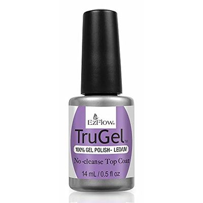 Ezflow Trugel Ez Trugel No Cleanse Top Coat, 14 Ml - 14 ml